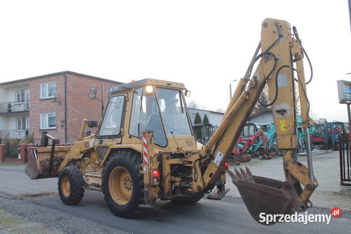 Koparkoładowarka CAT 428 II 428B Volvo JCB Case Złoczew