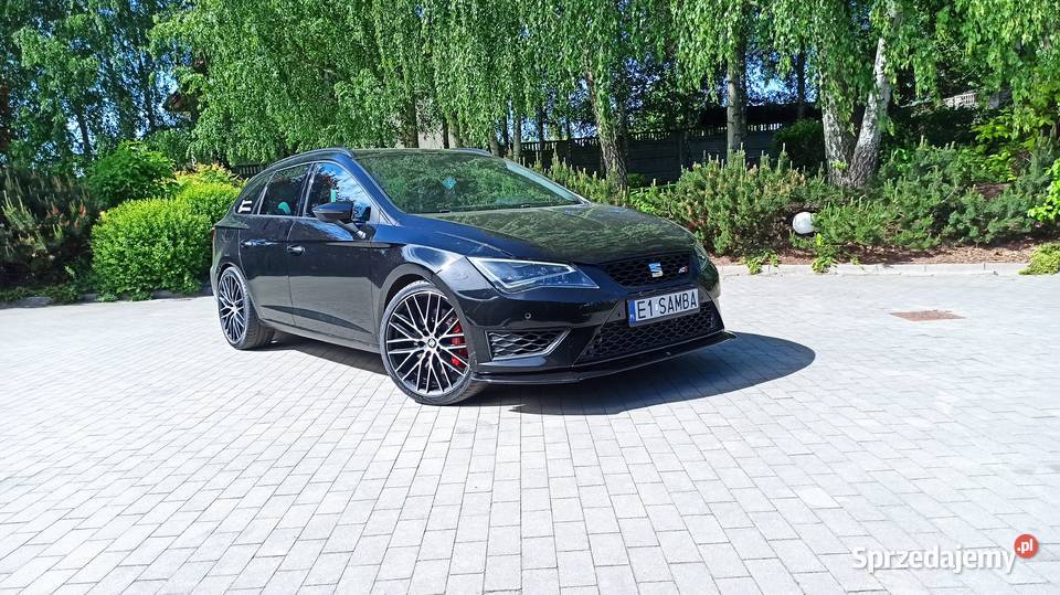 Seat Leon Cupra DSG 2015r 440550nm 441KM Samochody osobowe Cielądz