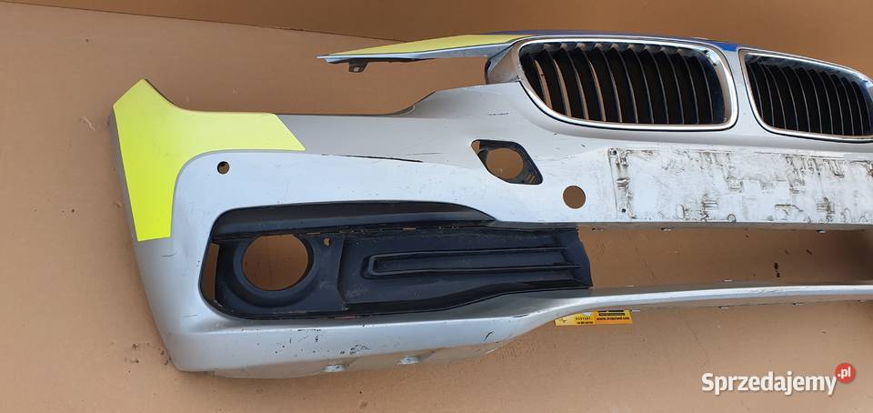 BMW 3 F31 F31 ZDERZAK PRZÓD PRZEDNI Bieleń