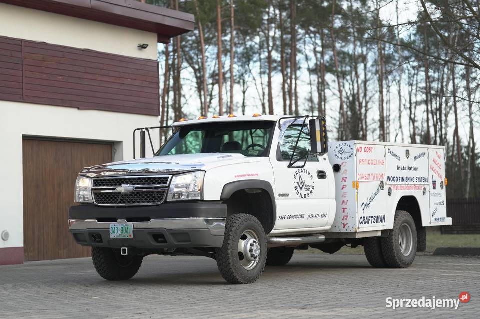 Chevrolet Silverado 3500 service truck gmc ram Celestynów