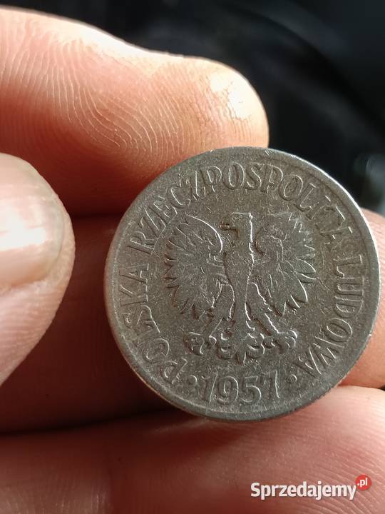 Sprzedam monetę 50 groszy 1957