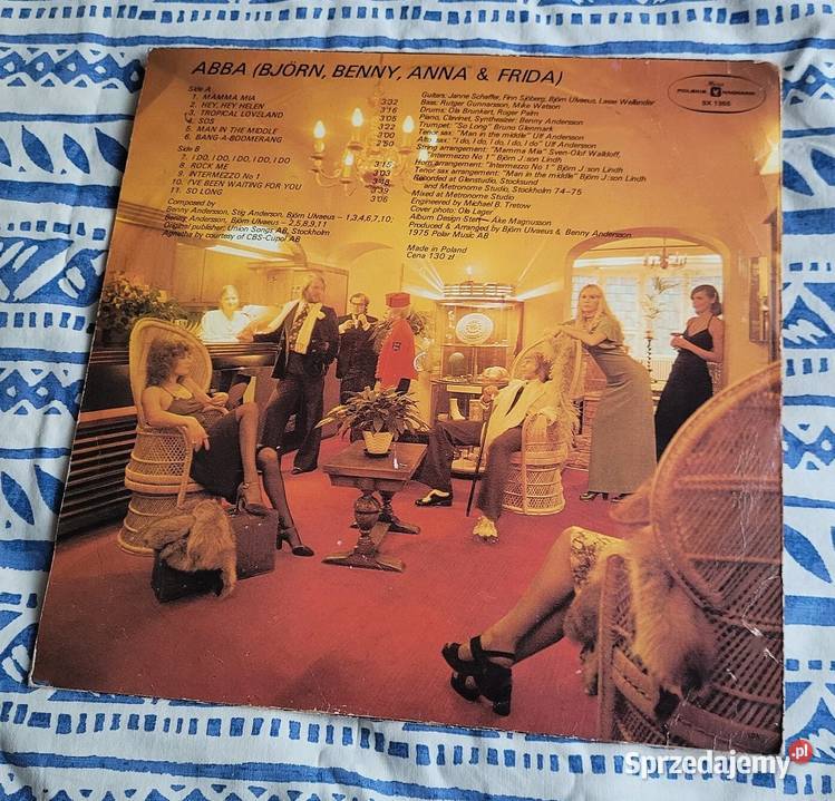 Abba Mamma Mia płyta winylowa z roku 1975 kujawsko-pomorskie Chełmno