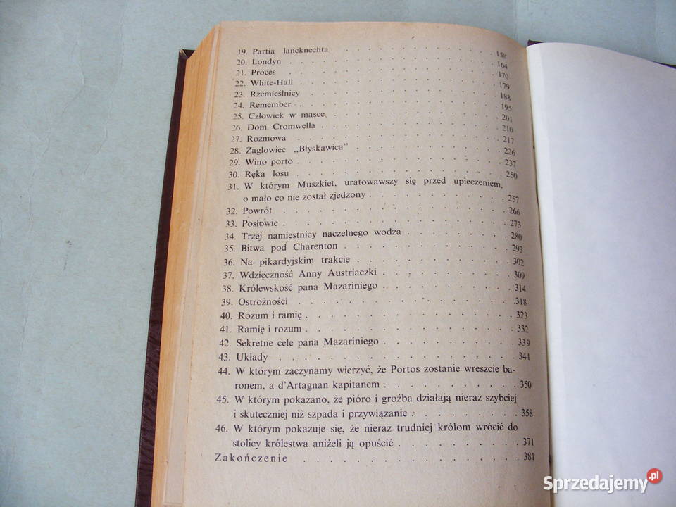 Dumas W 20 lat później Królowa Margot dolnośląskie Oborniki Śląskie