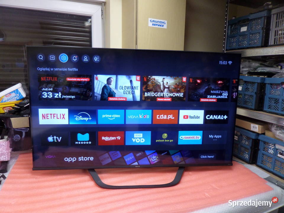 HISENSE 55 55A63H 4K UHDSmart DVBT2 wi wielkopolskie sprzedam