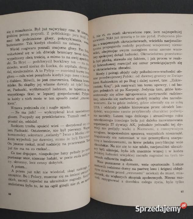 Przebraże Józef Sobiesiak WOŁYŃ 1943 Rok wydania 1973 Bełchatów