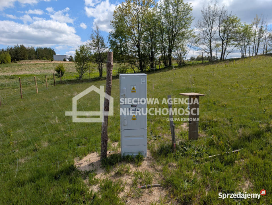 Grunt 1015m2 Brodnica Górna gaz