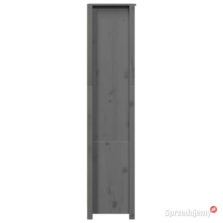 Szafka szara 80x35x154 lite drewno sosnowe Warszawa