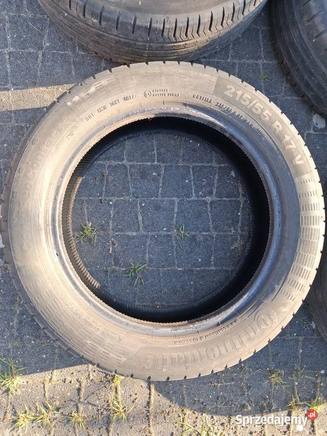 Opony Letnie Continental 21555 R 17V 2017r 17cale sprzedam