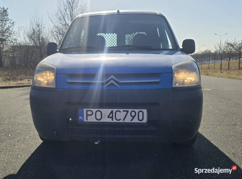 Citroen BERLINGO 14 PbGAZCNG OKAZJA VAT 23 wielkopolskie Poznań