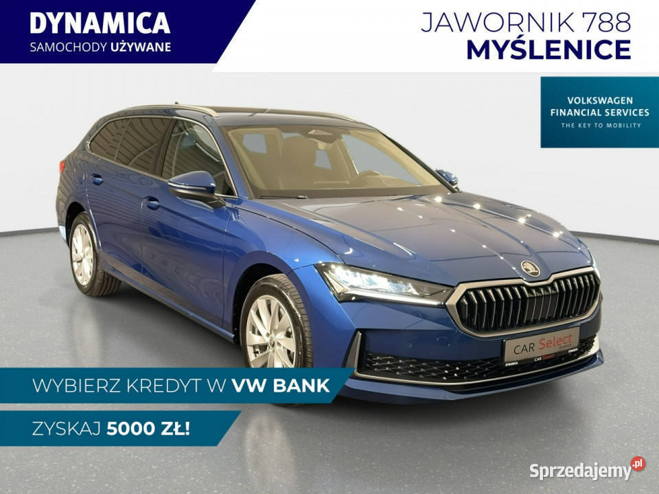 koda Superb VAT 23 Combi Selection 20TSI 265 DSG wspomaganie kierownicy