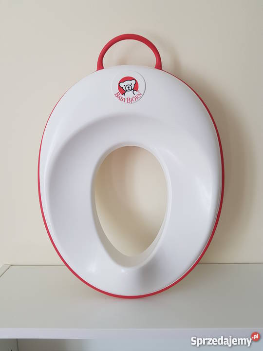 BABYBJORN nakładka na sedes kolor białyczerwony Wanienki i nocniki mazowieckie Warszawa