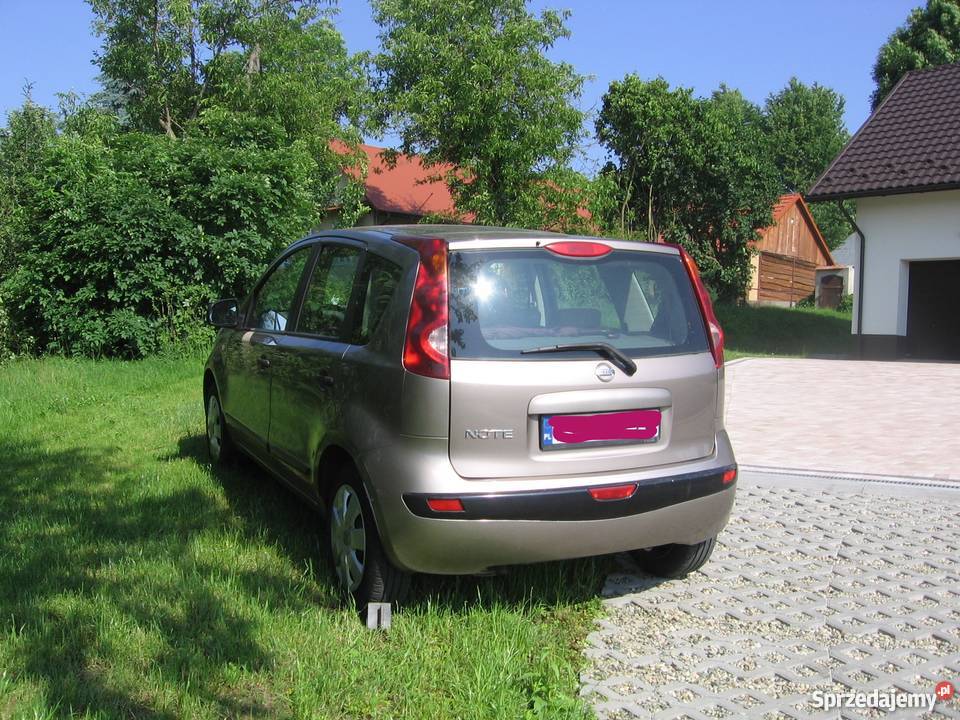 Nissan NOTE z 2006 r. BEZWYPADKOWY z salonu Kraków