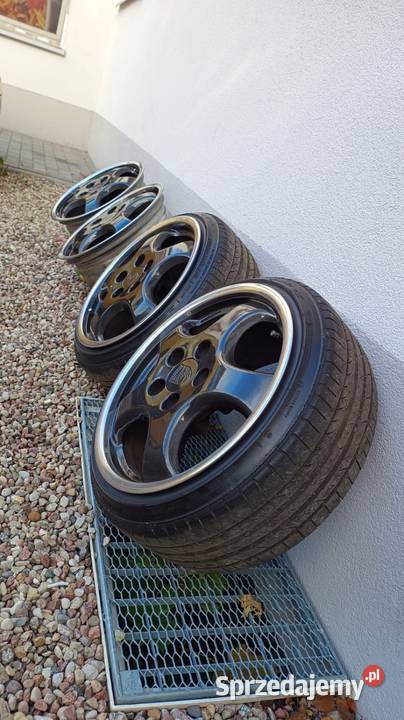 Felgi Porsche Cup 1 9jx17 et47 5x130 opony Chojnice