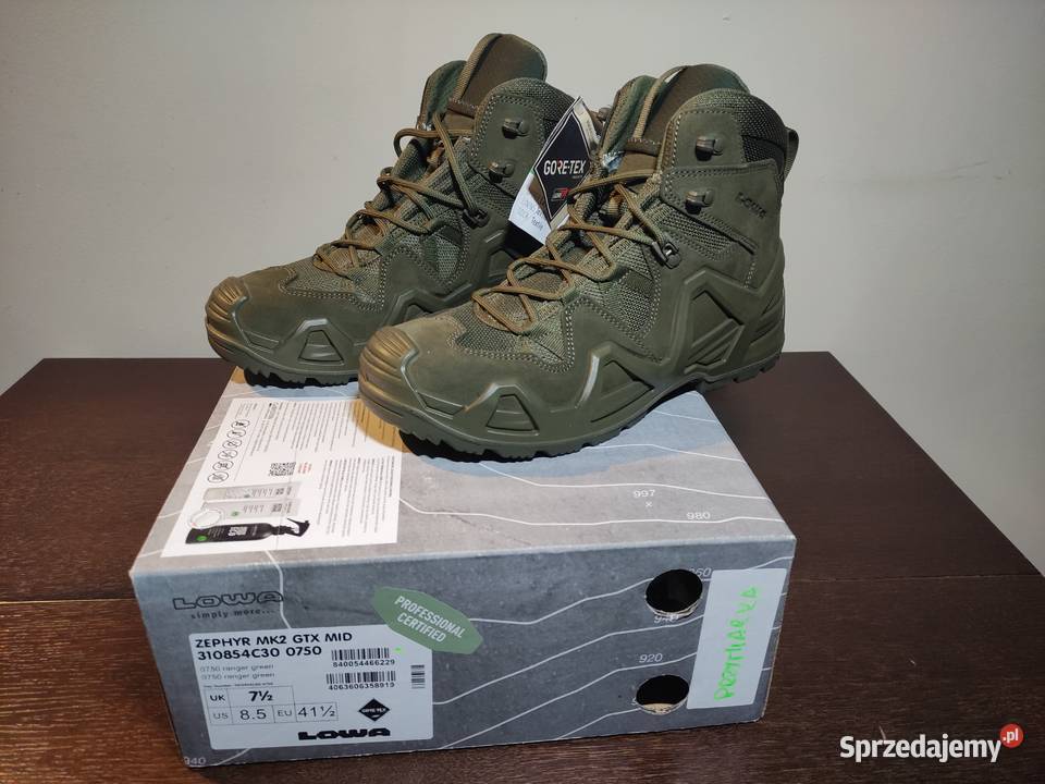 Buty Lowa Zephyr MK2 GTX MID r415 Zielone Gdańsk
