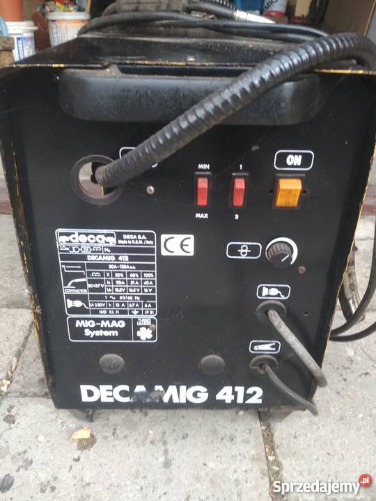 Migomat z butlą DecaMig 412 Spawanie i zgrzewanie Mełgiew
