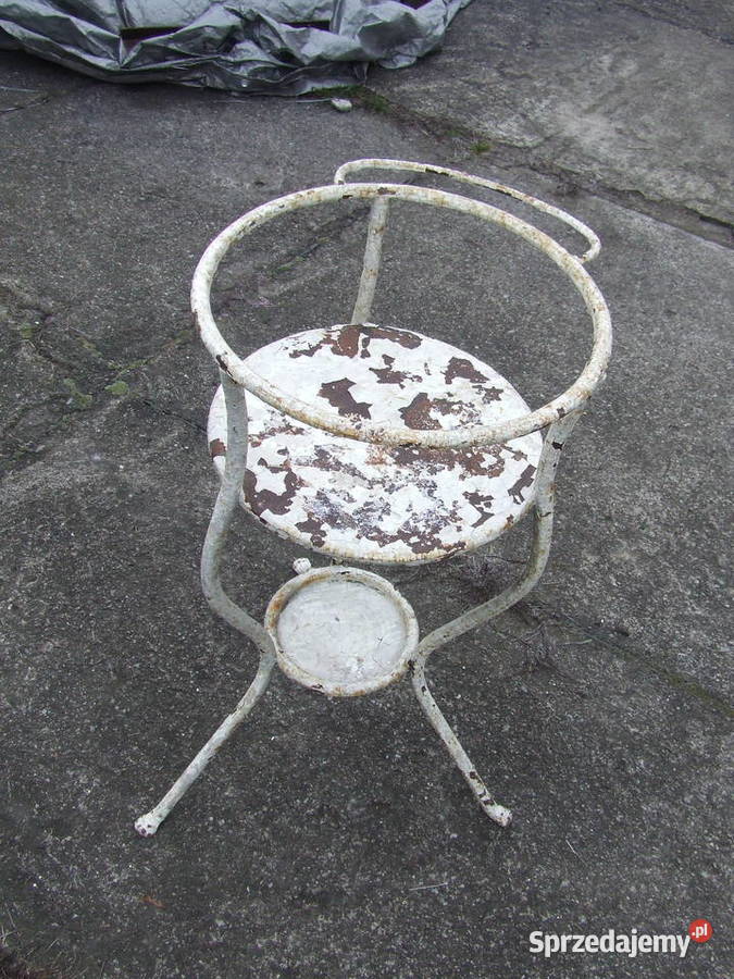 STARA MIĘDZYWOJENNA TOALETKA UMYWALKA METALOWA 2 sprzedam