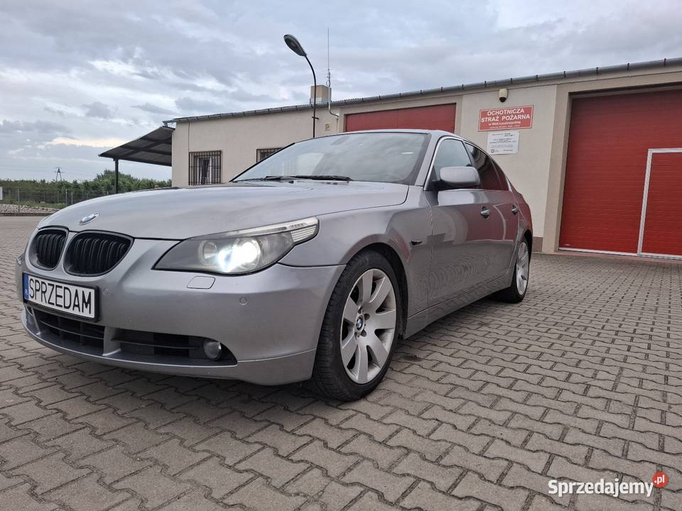 BMW SERII 5 25 LPG Automat niski przebieg bez poduszka powietrzna mazowieckie Belsk Duży