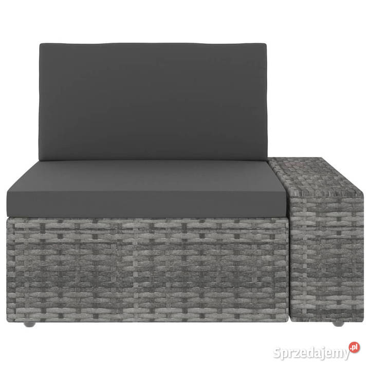 Sofa modułowa 2osobowa rattan PE szara WM49525 Krzesła ogrodowe mazowieckie Warszawa