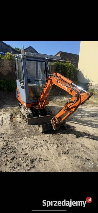 HITACHI EX16 Mini Koparka 2002 Gotowa do Pracy Rok produkcji 2002 Kraśnik