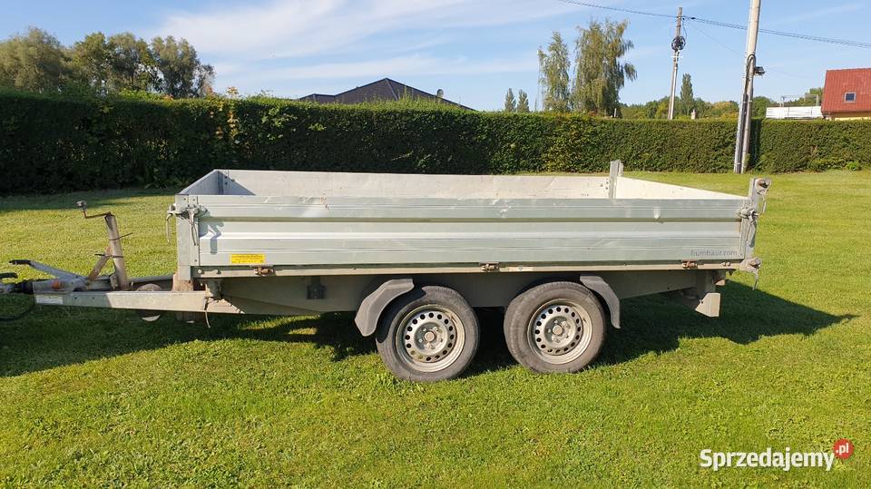 Humbaur przyczepka kiper HTk250031 sprzedam