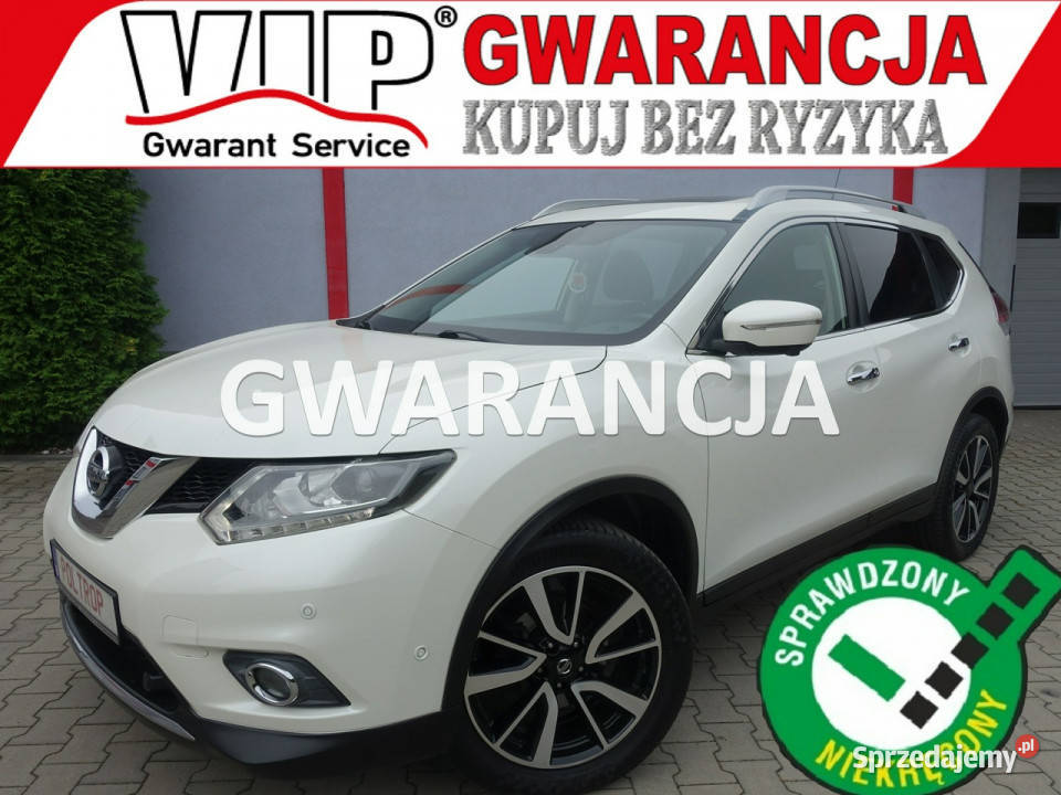 Nissan XTrail 16D Navi Alu Skóra Panorama Ledy centralny zamek Częstochowa