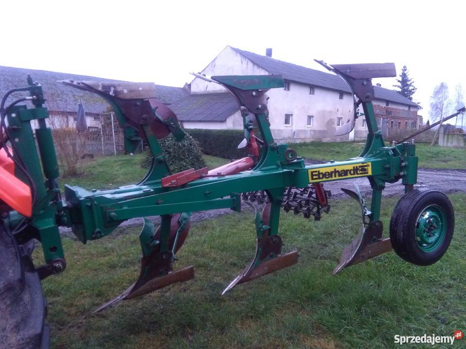 Pług obrotowy Eberhardt 3skibowy wielkopolskie Podlesie Wysokie sprzedam