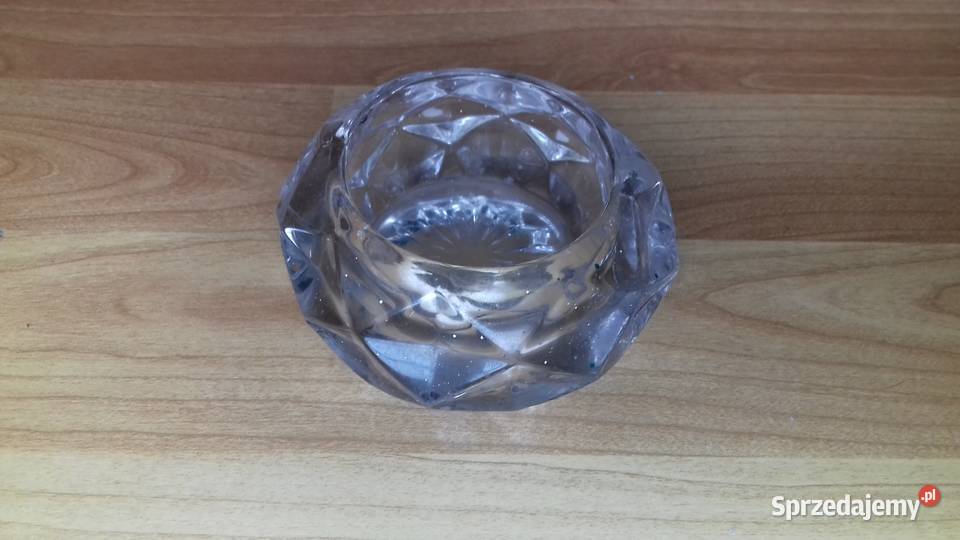 Kryształowa popielnica popielniczka Łódź sprzedam