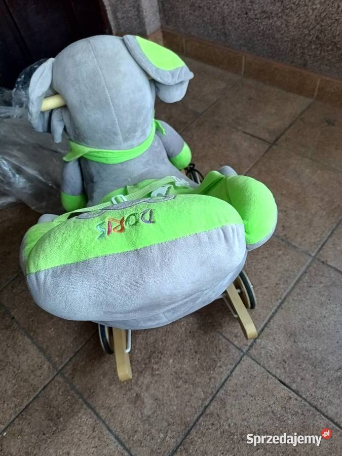 Słonik jeździk słonik na biegunach Pozostałe Poznań sprzedam