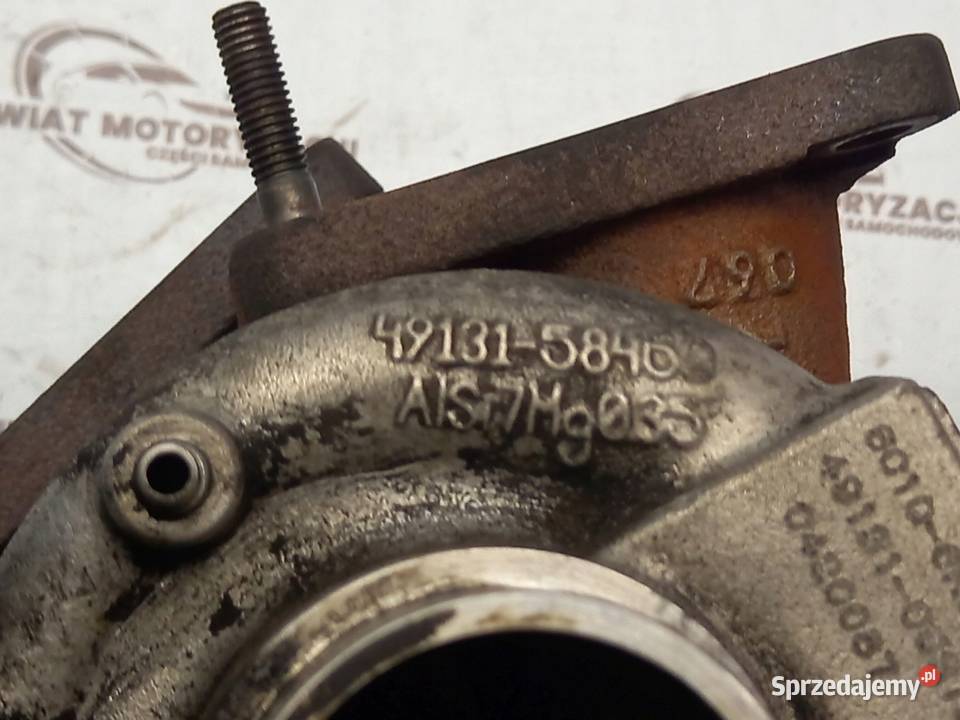 TRANSIT JUMPER BOXER 22 TDCI 85 P8FA Turbosprężarki