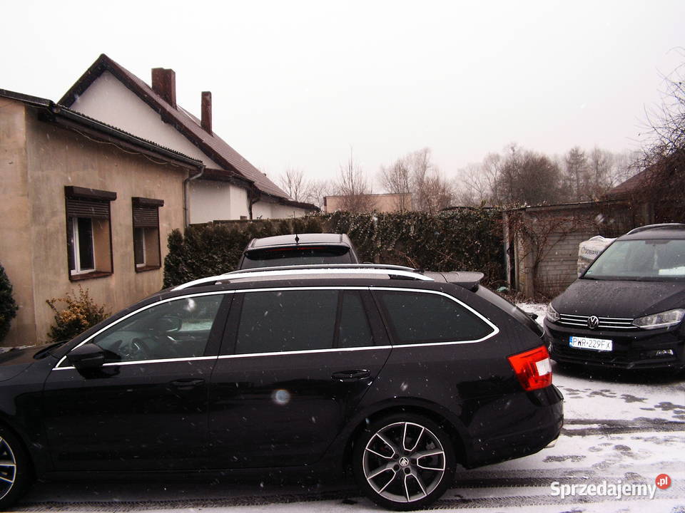 Skoda Octavia 20 TDI 2016 r skórzana tapicerka Octavia Września