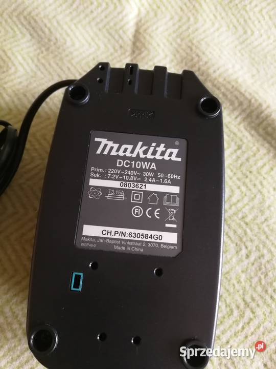 Oryginalna Ładowarka Makita DC10WA 72V 108V Pozostałe Szczecin sprzedam