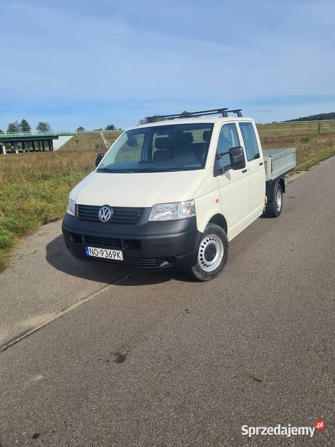 Vw Transporter t5 doka klima niski przebieg 175 Nidzica
