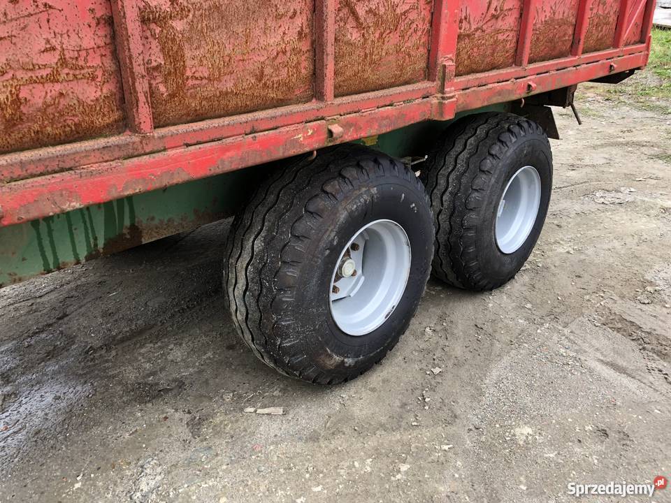 Przyczepa Tandem Rolnicza Wywrotka NOWE KOŁA