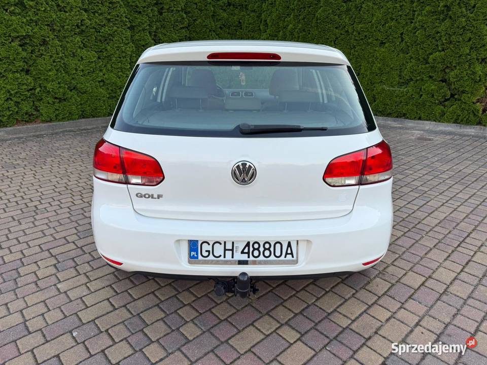 Volkswagen Golf VI 14 MPI Podgrzewane Fotele Hak komputer pokładowy Chojnice