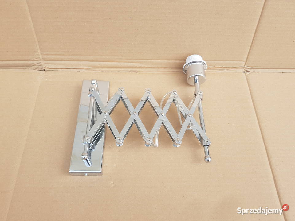 Kinkiet ścienny do czytania HARMONIA chrom E27 mazowieckie Warszawa sprzedam