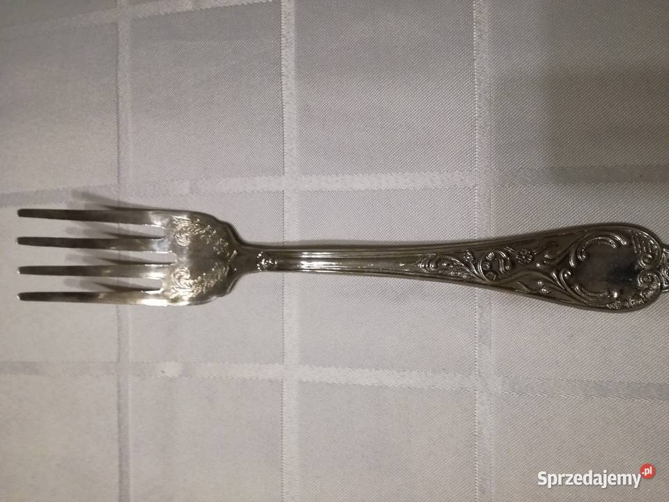 WŁOSKIE SZTUĆCE SREBRZONE ZING A800 12 OSÓB Kraków sprzedam