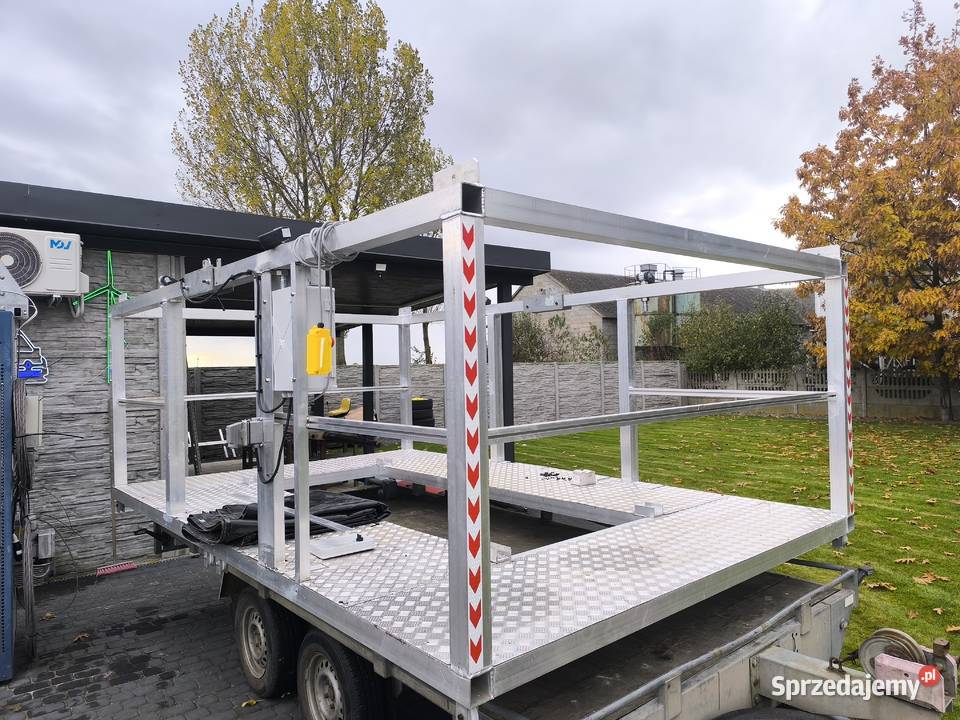 Platforma podest rampa aluminium wielkopolskie Koło
