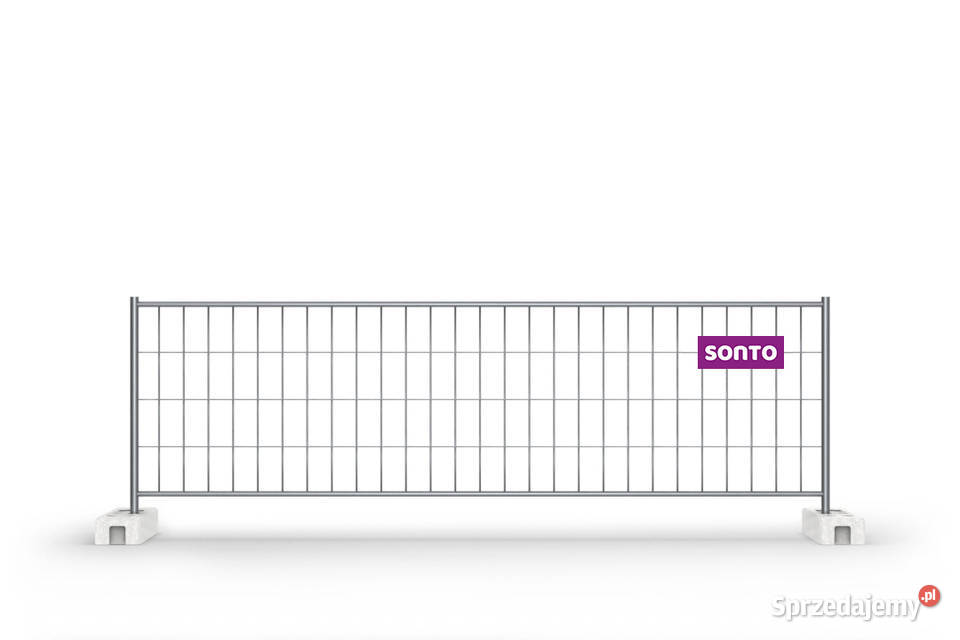Ogrodzenie budowlane tymczasowe ażurowe niskie Ogrodzenia i bramy Szczecin