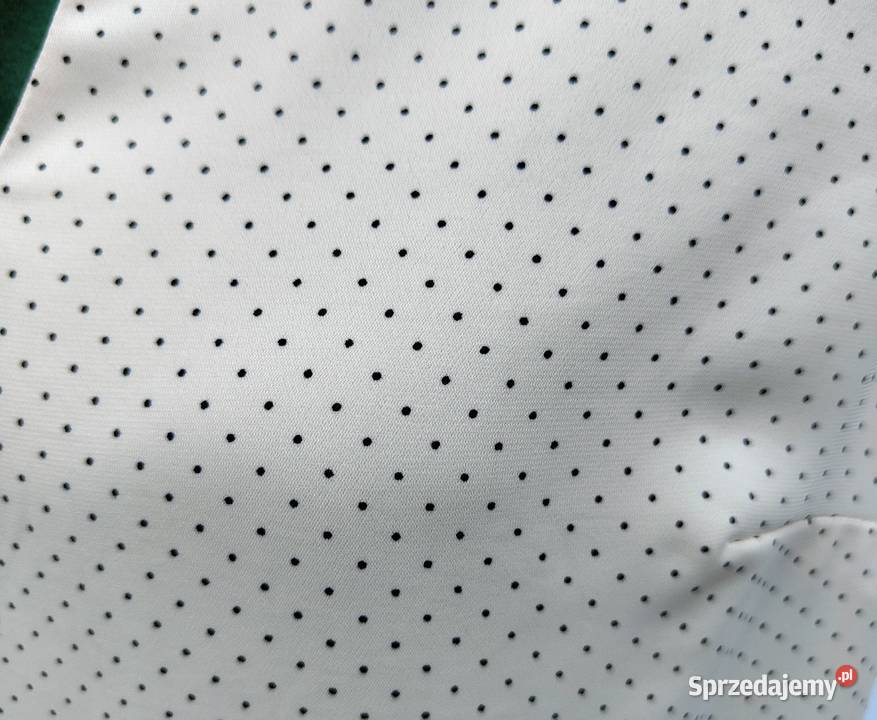 Bluzka w kropki L 40 XL 42 beżowa czarne groszki brązowy/beżowy