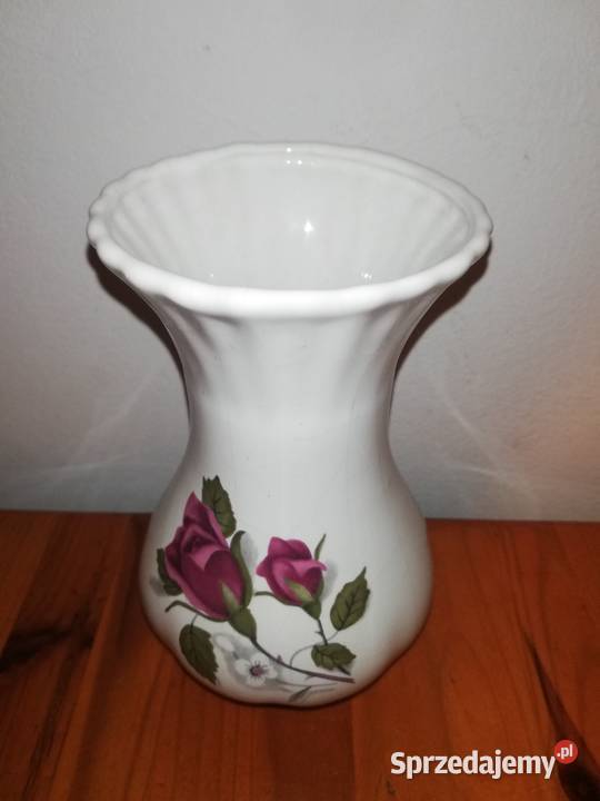 Porcelana PRL Wazonik Warszawa