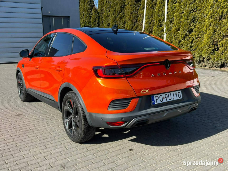 Renault Arkana Salon Polska RSLine BOSE 13 aluminiowe felgi Arkana Samochody osobowe Baranowo