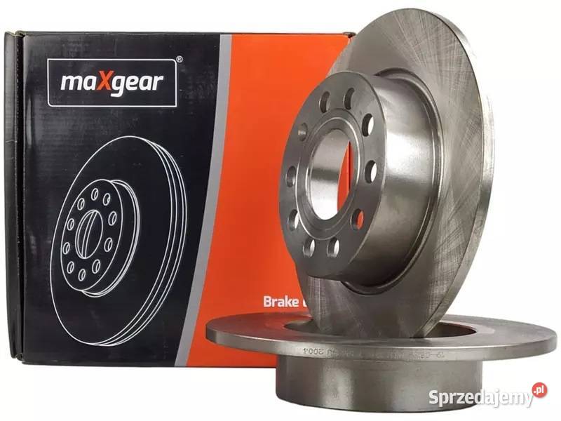 MAXGEAR 190839 Tarcze hamulcowe tył VW GOLF Tarcze hamulcowe Olsztyn