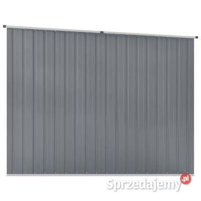 vidaXL Szopa ogrodowa szara 195x198x159 stal Warszawa