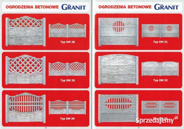 formy do ogrodzeń betonowych Zabawa