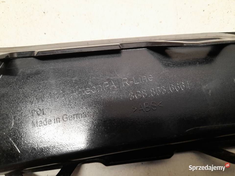 PRAWA KRATKA ZDERZAKA VW ARTEON LIFT RLINE osobowe