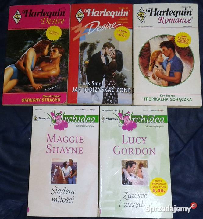 Harlequin Książki romanse 54części miękka Pozostałe Chełm