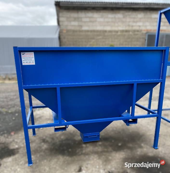 Kosz zasypowy paczkarka Bufor przyjęciowy do big Magazynowanie Niedrzew Pierwszy