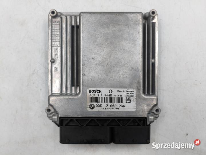 Sterownik Silnika BMW 5 E60 E61 525d 530d M57 mazowieckie Wyszków