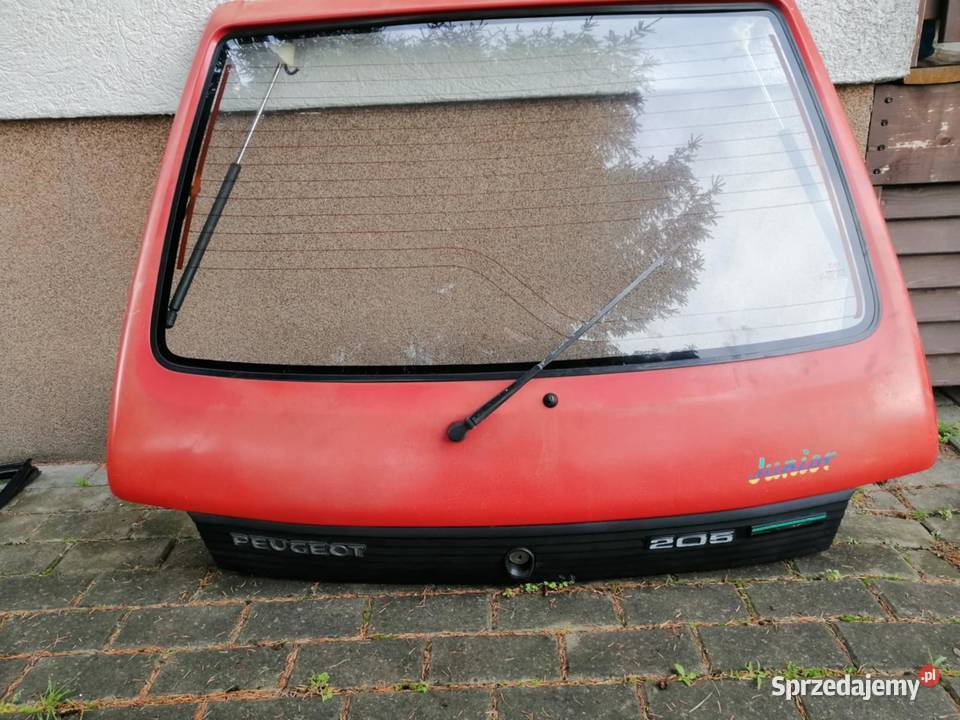komplet części z peugeota 205 3 D 1991 r Marynopole