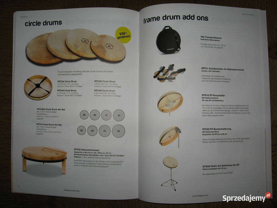 Schlagwerk catalog 20162017 katalog instrumentów pomorskie